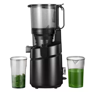 AMZCHEF SJ-036-BK Slow Speed Juicer, Black