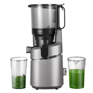 Slow juicer AMZCHEF SJ-036-GA Gray — low-speed slow juicer, easy-clean design