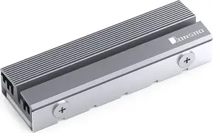M.2 SSD Cooler Jonsbo M.2-6 Gray — passive heatsink for M.2 NVMe drives, aluminum