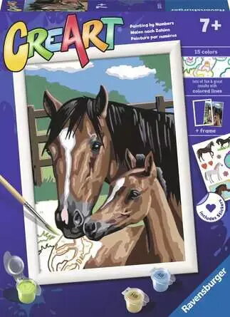 Ravensburger CreArt radošais komplekts Zirgs un