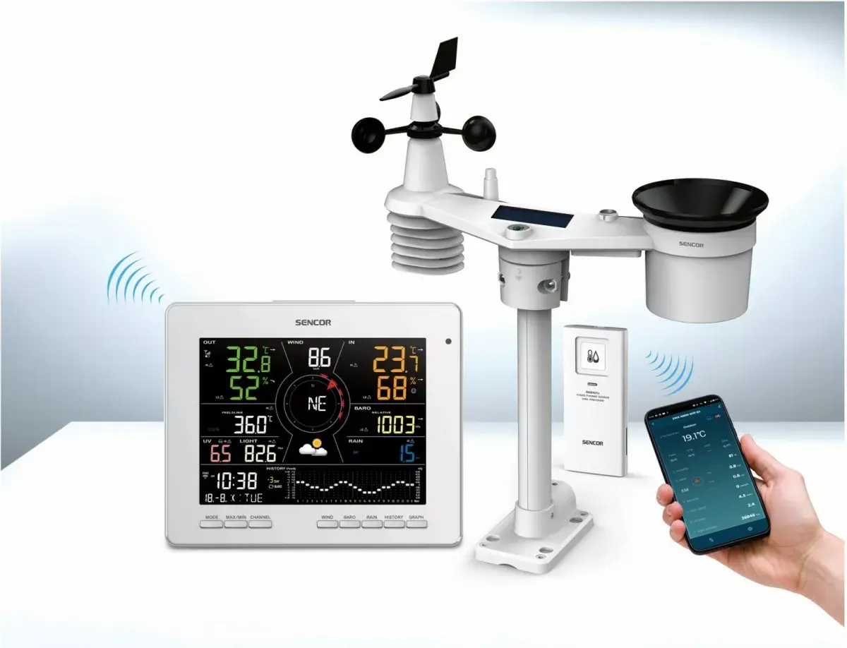 Метеостанция SENCOR SWS 16600 WiFi Photo 3
