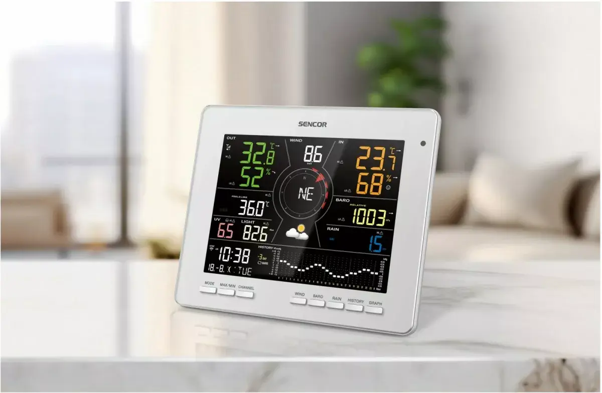 Метеостанция SENCOR SWS 16600 WiFi Photo 4