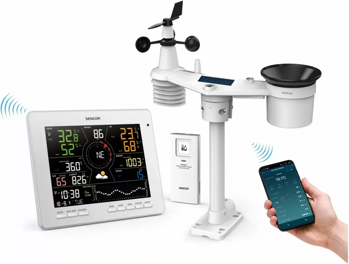Метеостанция SENCOR SWS 16600 WiFi Photo 5
