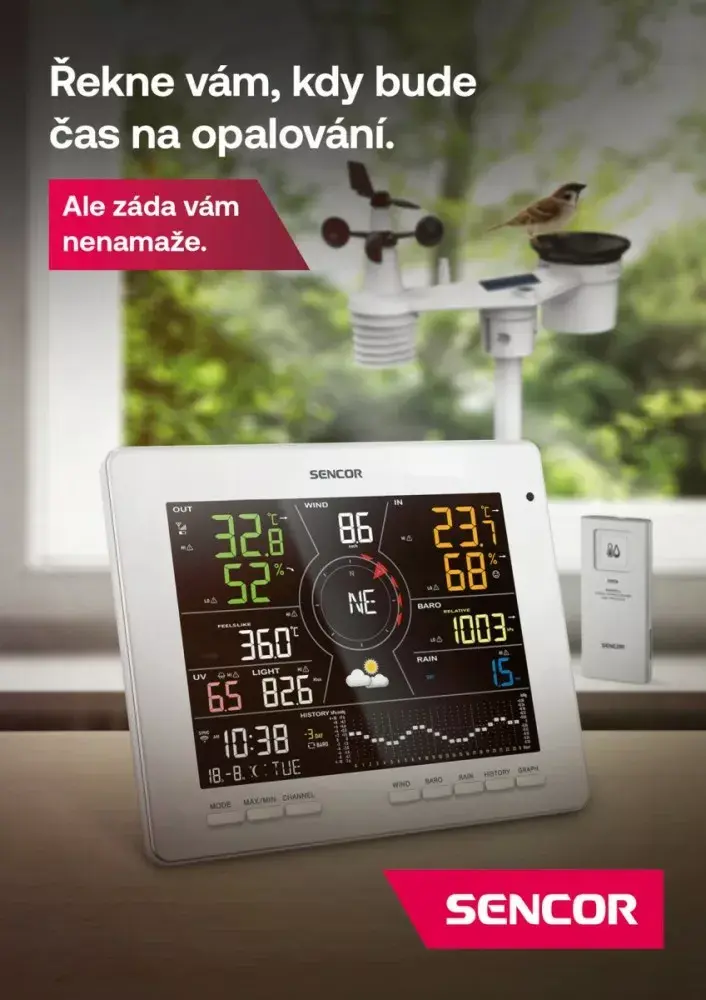 Метеостанция SENCOR SWS 16600 WiFi Photo 6