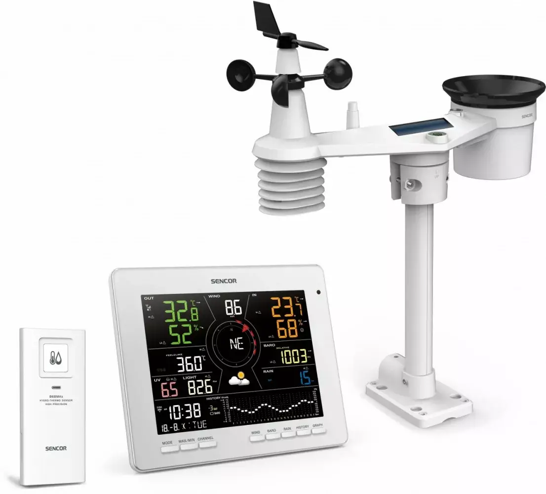 Метеостанция SENCOR SWS 16600 WiFi Photo 8