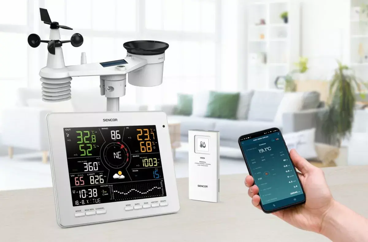 Метеостанция SENCOR SWS 16600 WiFi Photo 10