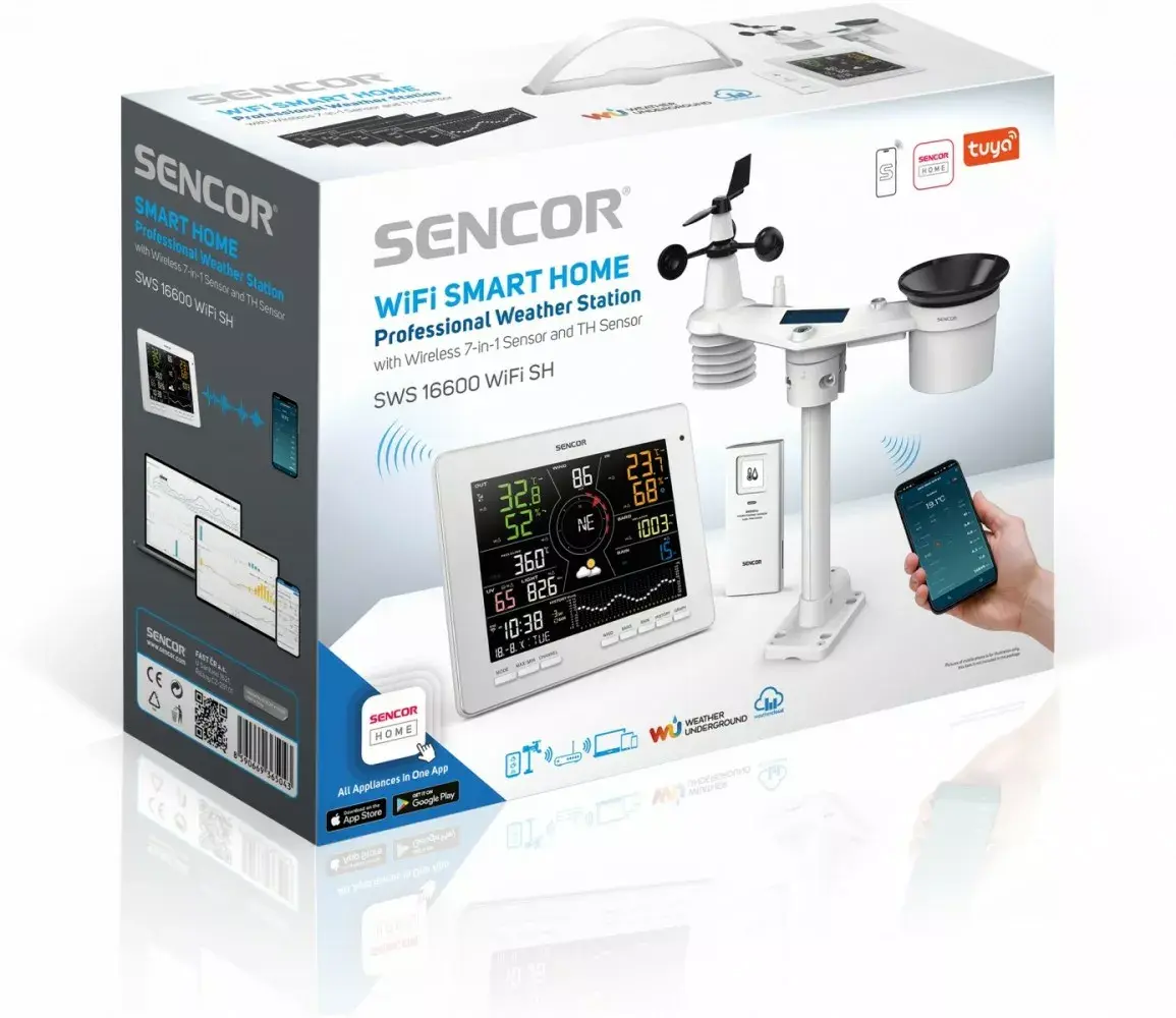 Метеостанция SENCOR SWS 16600 WiFi Photo 17