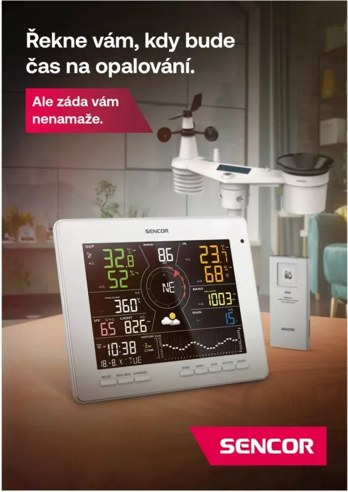 Метеостанция SENCOR SWS 16600 WiFi Photo 18