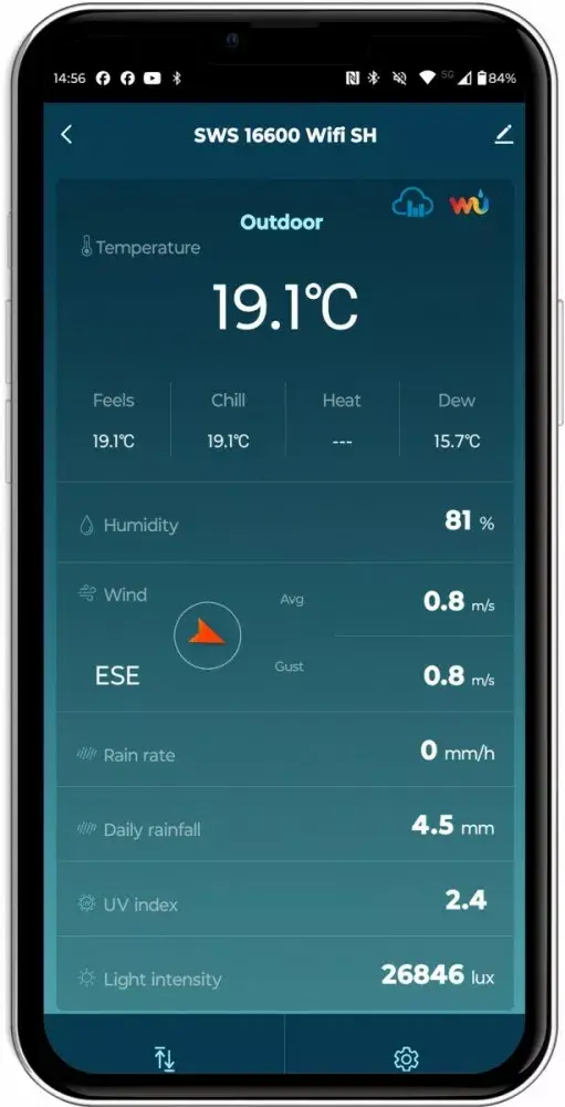 Метеостанция SENCOR SWS 16600 WiFi Photo 19
