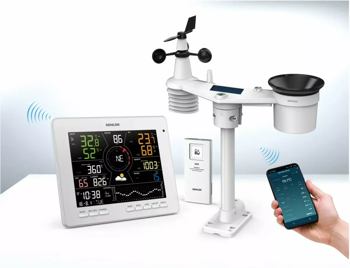 Метеостанция SENCOR SWS 16600 WiFi Photo 22