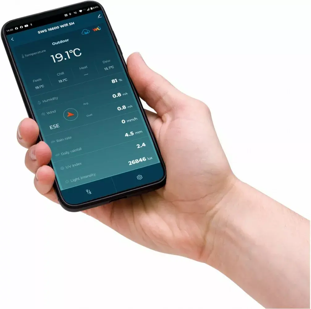 Метеостанция SENCOR SWS 16600 WiFi Photo 25