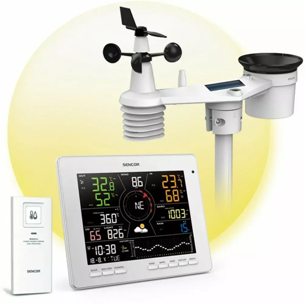 Метеостанция SENCOR SWS 16600 WiFi Photo 37
