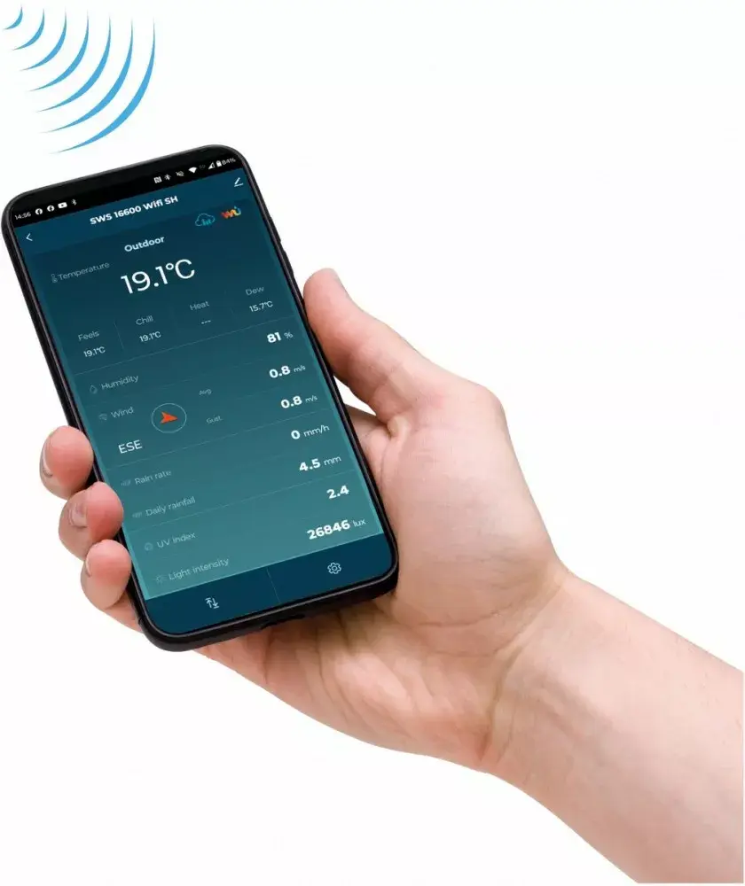 Метеостанция SENCOR SWS 16600 WiFi Photo 39