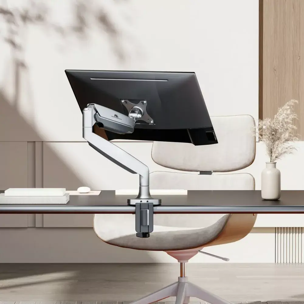 Monitoru stiprinājums MACLEAN MC-969 divkāršs 17–45" 16 kg Photo 2