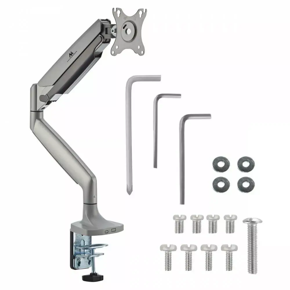 Monitoru stiprinājums MACLEAN MC-969 divkāršs 17–45" 16 kg Photo 6
