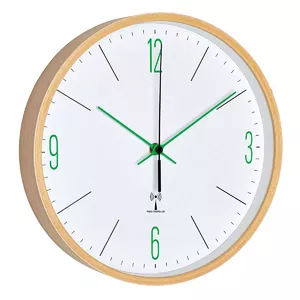 Sienas/galda pulkstenis TFA-Dostmann 60.3524.04 Apaļš Brūns Zaļš Balts