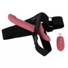 you2toys Strap-on Silicone Pink с двухмоторным вибратором Photo 3