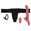 you2toys Strap-on Silicone Pink с двухмоторным вибратором Photo 13