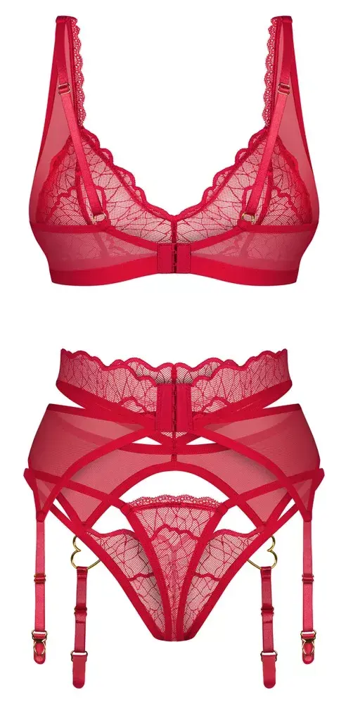 Apakšveļas komplekts Obsessive Cupide Desir 2XL/3XL Photo 6