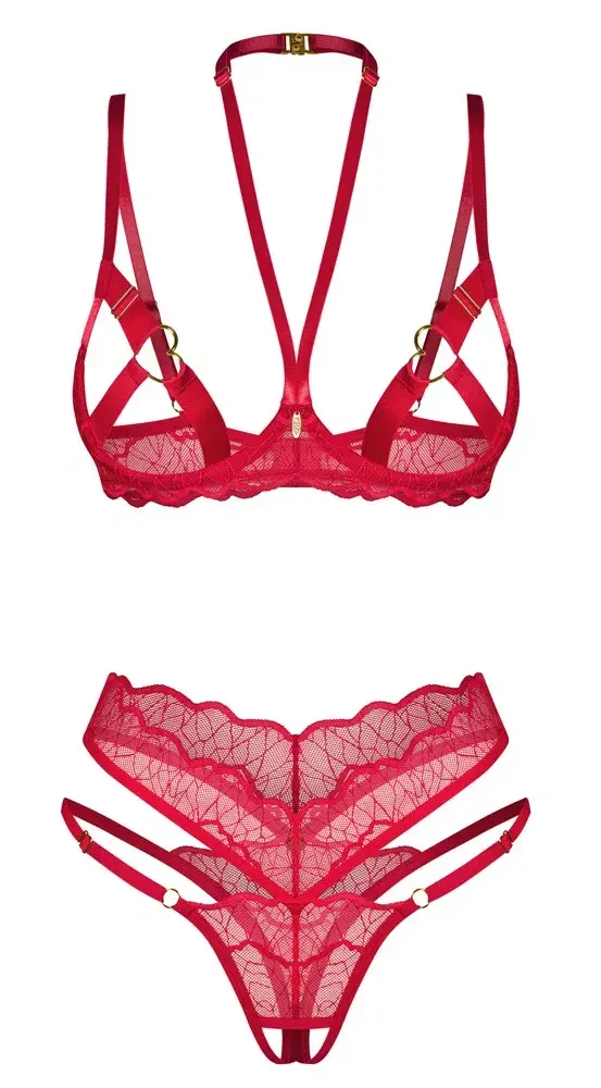 Apakšveļas komplekts Obsessive Cupide Desir 2XL/3XL Photo 2