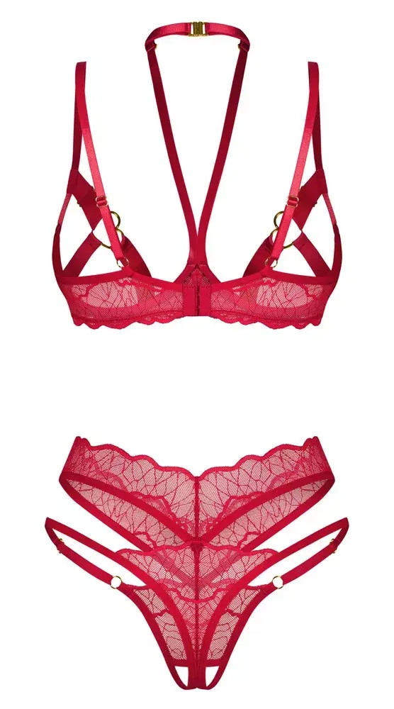 Apakšveļas komplekts Obsessive Cupide Desir 2XL/3XL Photo 3