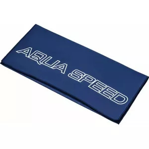AQUA-SPEED Microfibre Dry Flat Towel 7044-10 Navy Blue