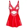 Неглиже Obsessive Aliosa 2XL/3XL чёрный Photo 6