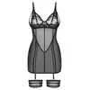 Неглиже Obsessive Nuites L/XL чёрное Photo 6