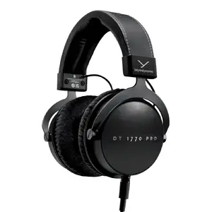 Austiņas Beyerdynamic DT 1770 Pro MKII — vadu, circumaural, ar galvas stīpu, 50–40000 Hz, 377 g, melnas