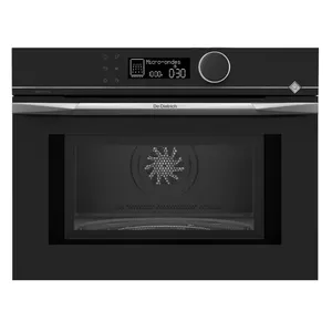 Built-in microwave De Dietrich DKE4535X, 1000 W, 40 L, rotary control, stainless steel/black