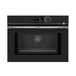 Built-in microwave De Dietrich DKE4535X, 1000 W, 40 L, rotary control, stainless steel/black