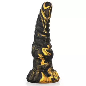 Dildo EPIC FURIAS Silicone multicolor — body-safe silicone, mythological shape