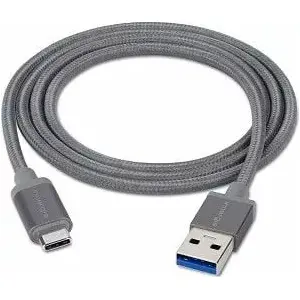 USB cable Innergie USB-A to USB-C 1 m Gray