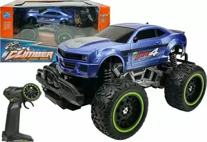 Remote Control Car LEAN Sport 6660 — high-wheel R/C model, blue