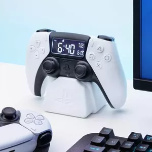Цифровой будильник Paladone PlayStation 5 DualSense с ЖК-дисплеем