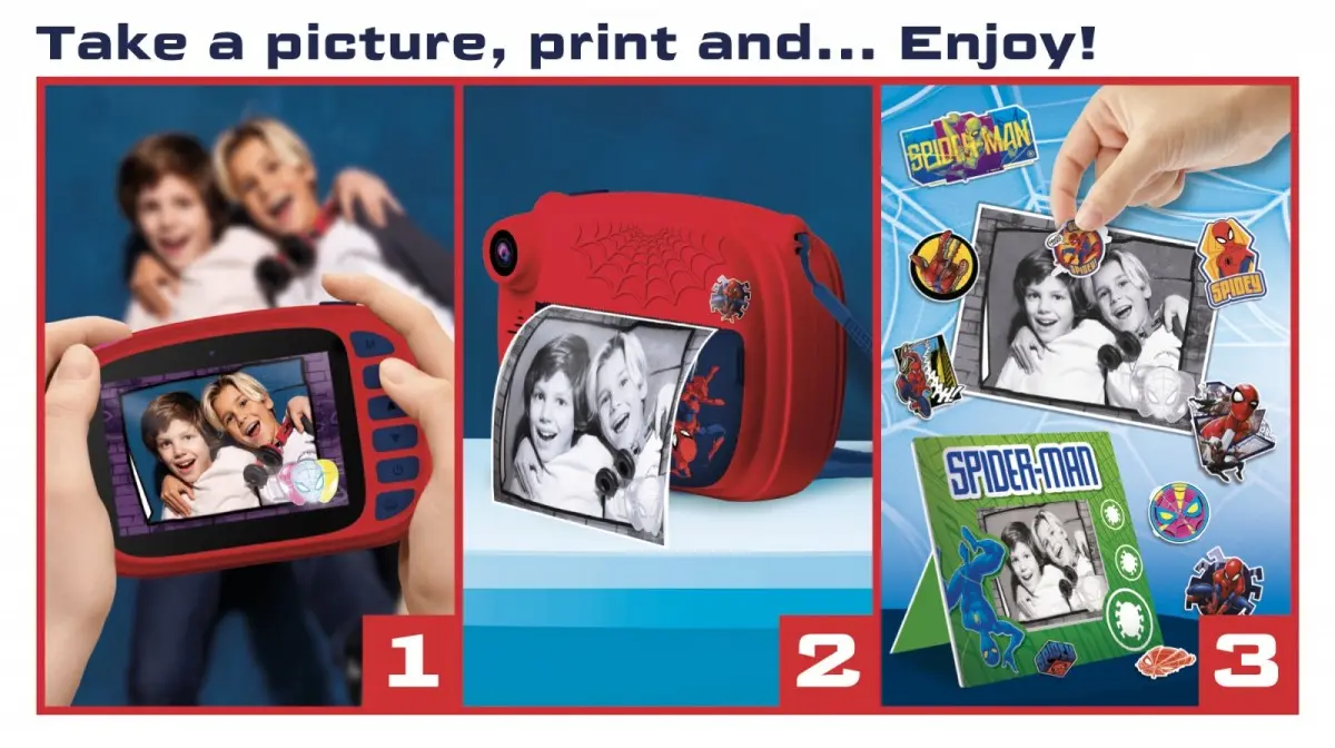 Children's digital camera Lisciani Marvel Puzzle Df Maxifloor 24 Spiderman Photo 7