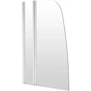 Bathtub screen deante KGA_073P 115x140 cm glass panel for bathtub enclosure