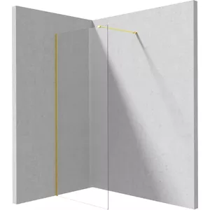 Walk-in shower wall deante KTJ_Z39P 90 cm tempered glass