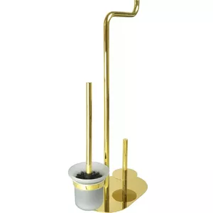 Щётка для унитаза deante Paper Stand ADI_Z732 3‑функции, напольная подставка