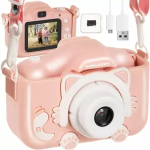 Digital camera Kruzzel model AC22296 — compact pink point-and-shoot