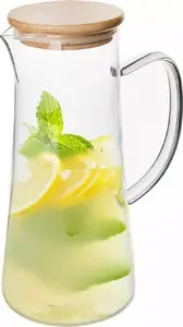 ORION Orion Dzbanek glass pitcher — 1.5 L, heat-resistant, pour spout, dishwasher-safe