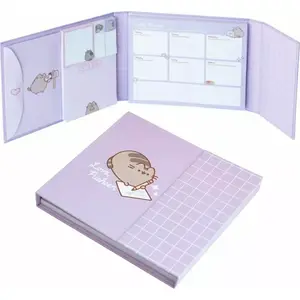 Planner weekly with sticky notes Pusheen - Moments collection (19.3 x 16.5 cm)