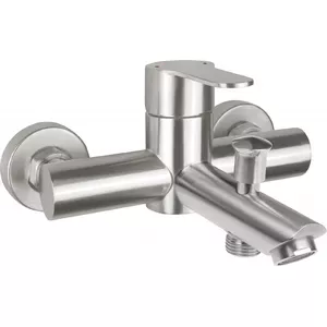 Wall-mounted bathtub faucet Deante BLU_F10N chrome finish, single-handle, wall mixer