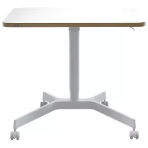 Datora galda virsma Leitz 65360001 Kvadrāta Alumīnijs Balts 600x800x750mm