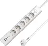Сетевой фильтр MicroConnect 5 розеток Schuko USB Photo 2