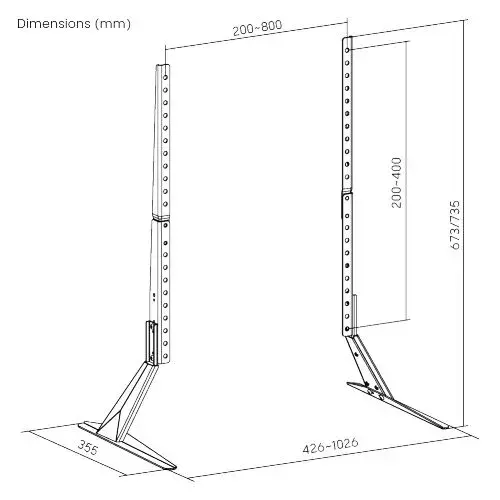 Monitor mount Vivolink VLMT400B Photo 4