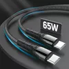 USB Type-C kabelis ColorWay CW-CBPDCC040-GR 65W, 1 m Photo 4