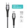 USB Type-C kabelis ColorWay CW-CBPDCL033-GR Photo 2
