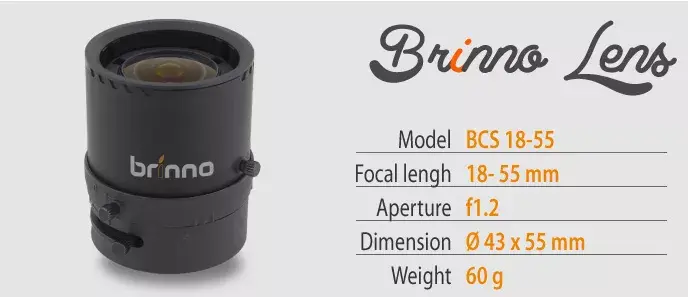 Объектив для камеры Brinno BCS 18-55 Photo 3
