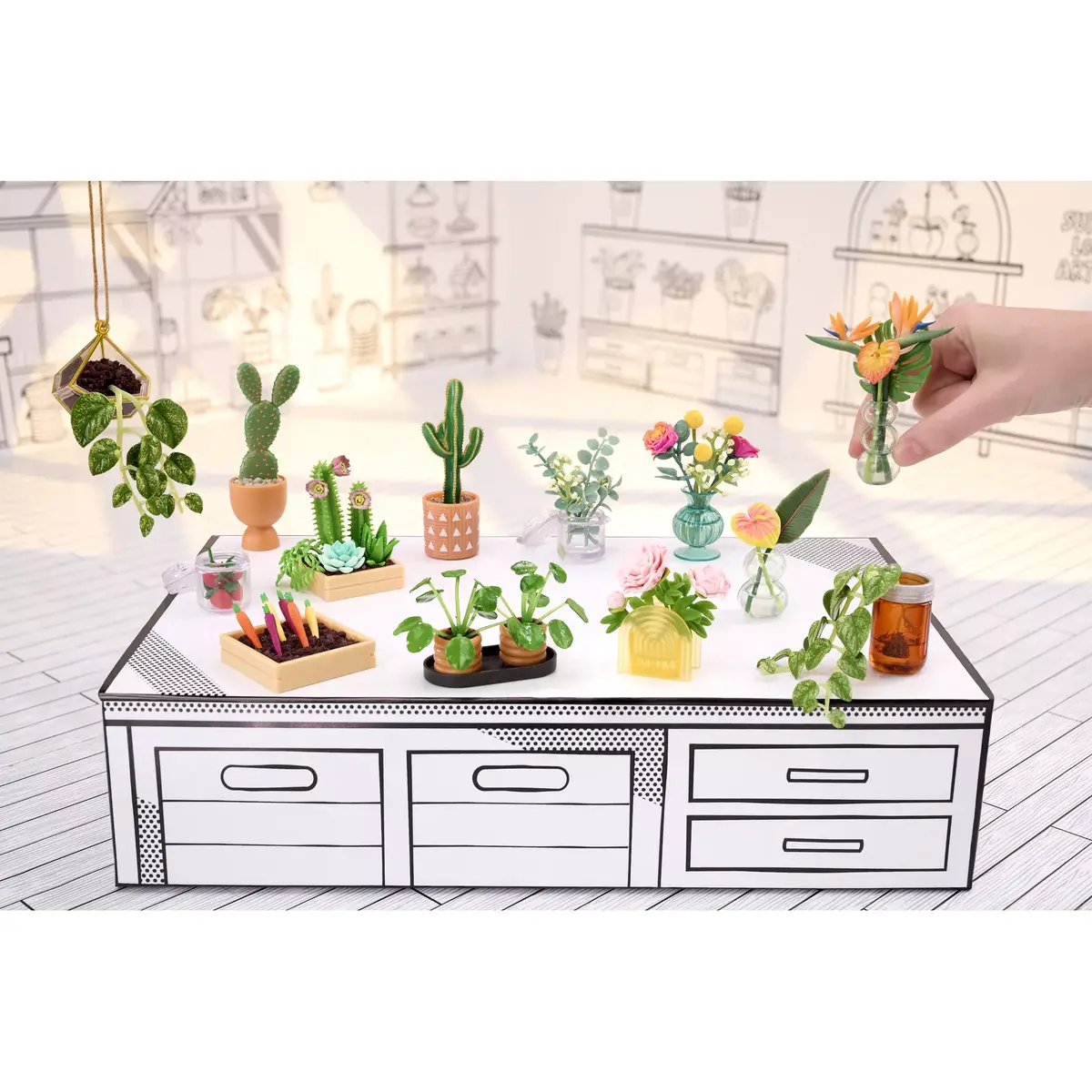 Miniature Playset Make It Mini Botanicals Photo 2